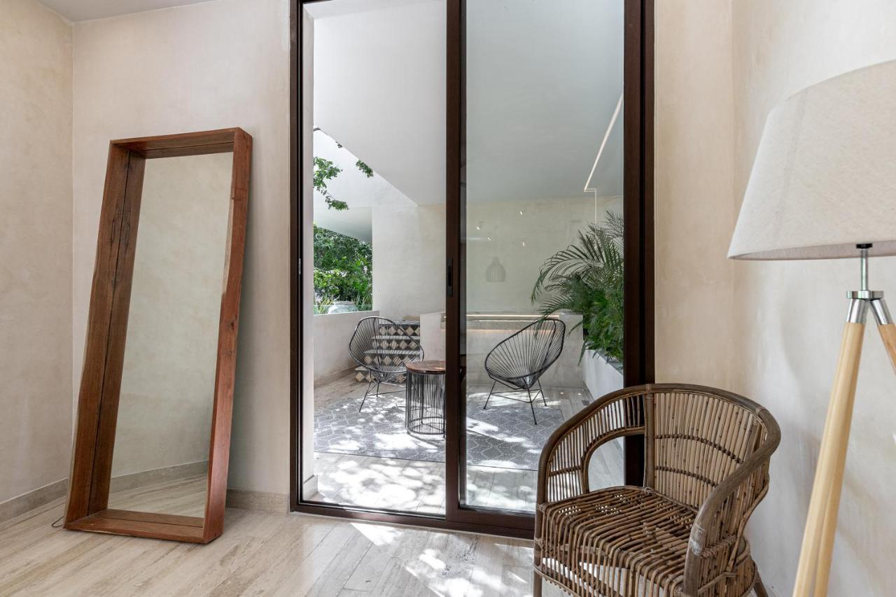 Apartment 204 Hidden Gem In The Heart Of W/ Huge Private Terrace And Pool For 6 Pax Tulum